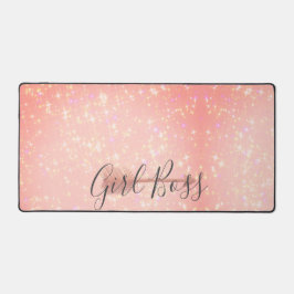 Alfrombrillas De Escritorio "Jefe Chica rosado Shimmery