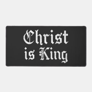 Alfrombrillas De Escritorio Jesucristo es Rey Arte Grunge Gothic Blackletter