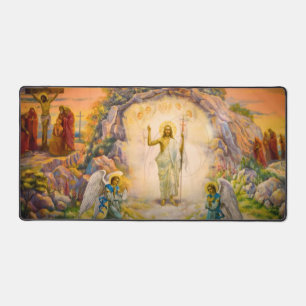 ALFROMBRILLAS DE ESCRITORIO JESÚS CON 2 ÁNGELES