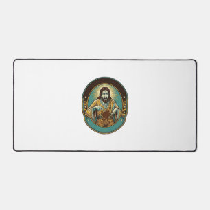 Alfrombrillas De Escritorio Jesús mancha de café los pantalones antes de reuni