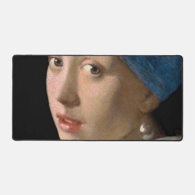 Alfrombrillas De Escritorio Johannes Vermeer, Chica de Pearl Earring (Anverso)