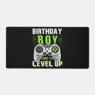 Alfrombrillas De Escritorio Juego de video Level Up Birday Boy