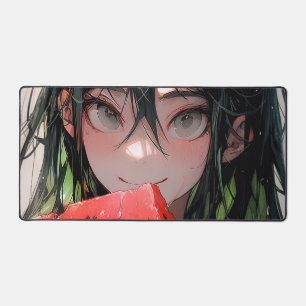Alfrombrillas De Escritorio Juicy Summer Watermelon Anime Chica