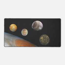 Alfrombrillas De Escritorio Júpiter y cuatro lunas satélites Galileas