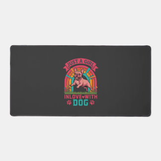 Alfrombrillas De Escritorio Just Girl Inlove Dog French Bulldog Rainbow Paws