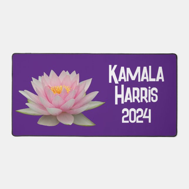 Alfrombrillas De Escritorio Kamala Harris Lotus 2024 (Anverso)