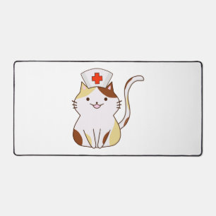 Alfrombrillas De Escritorio Kawaii Cat Nurse