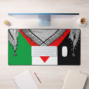 Alfrombrillas De Escritorio Keffiyeh palestino Scarf tejido tradicional