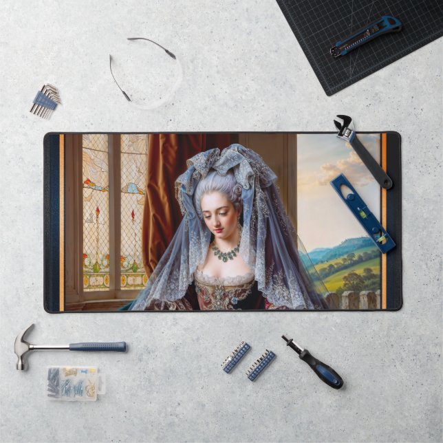 Alfrombrillas De Escritorio La Belleza Sin Tiempo De Una Mujer Majestuosa Con  (Puesto de trabajo)