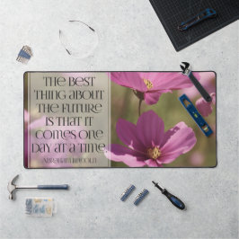 Alfrombrillas De Escritorio La cita Inspiradora de Abraham Lincoln "El futuro"