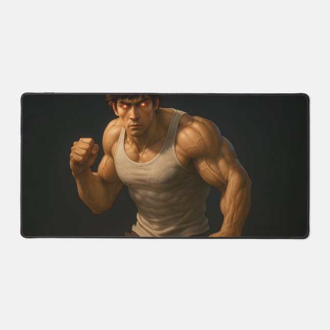 Alfrombrillas De Escritorio La furia encendida: El resplandor de Crimson (Anverso)