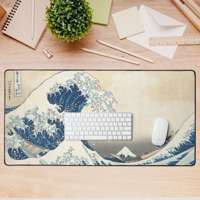 Alfrombrillas De Escritorio la gran ola de montaje fuji pintar arte japonés (Subido por el creador)