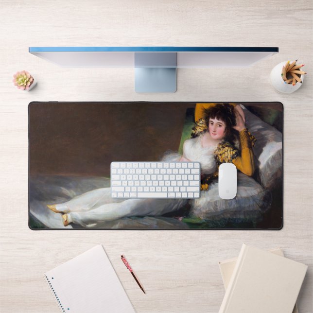 Alfrombrillas De Escritorio La maja vestida, Francisco Goya (Oficina 1)