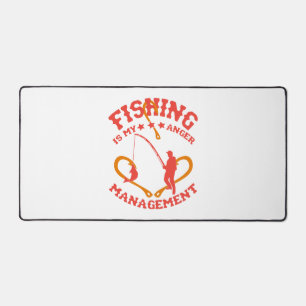 Alfrombrillas De Escritorio La pesca es mi gestión de la ira