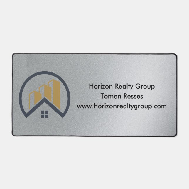 Alfrombrillas De Escritorio La plata del glamur | Inmobiliaria en blanco y neg (Anverso)