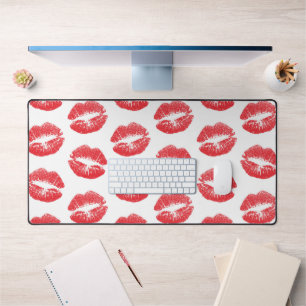 Alfrombrillas De Escritorio Labios Rojos, Patrón De Labios, Labios Rojos, Beso