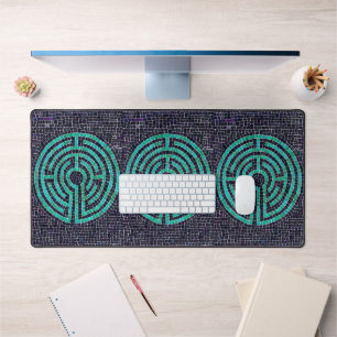 Alfrombrillas De Escritorio LABYRINTH III Office Studio Desk Mat