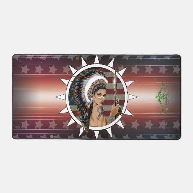 Alfrombrillas De Escritorio Lady Sioux (Anverso)