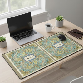 Alfrombrillas De Escritorio Large Customized Boho Mandala Desk Mat
