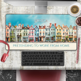 Alfrombrillas De Escritorio Las divertidas casas de arte primitivas trabajan d