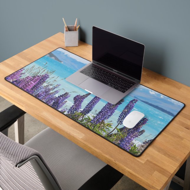Alfrombrillas De Escritorio lavanda en la orilla del lago (Oficina 2)