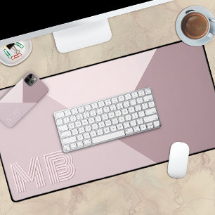 Alfrombrillas De Escritorio Lavanda ligera personalizado Rosa duro Mauve Rubor