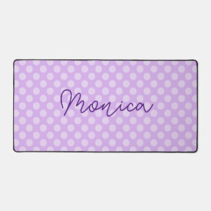 Alfrombrillas De Escritorio Lavioleta Personalizado con Lunares