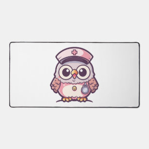 Alfrombrillas De Escritorio Lechuza Kawaii como enfermera