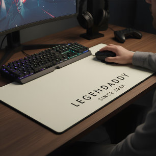 Alfrombrillas De Escritorio Legendaddy para Dads Desk Mat
