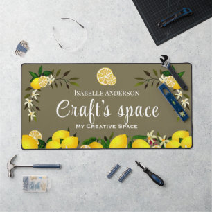 Alfrombrillas De Escritorio Lemon Craft Ash Gray