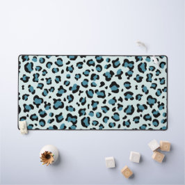 Alfrombrillas De Escritorio Leopard Print, Leopard Spots, Blue Leopard