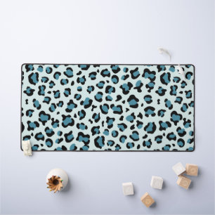 Alfrombrillas De Escritorio Leopard Print, Leopard Spots, Blue Leopard