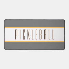 Alfrombrillas De Escritorio Leyenda de Carreras blanca gris esporádica PICKLEB