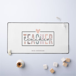 Alfrombrillas De Escritorio Leyenda del profesor Tipografía Nombre personaliza