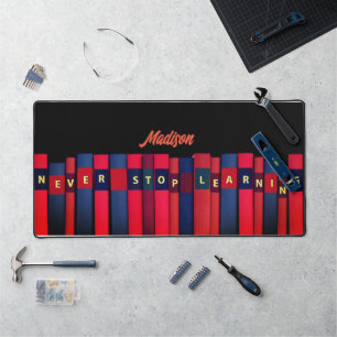 Alfrombrillas De Escritorio Libros de colores, tu nombre, profesional