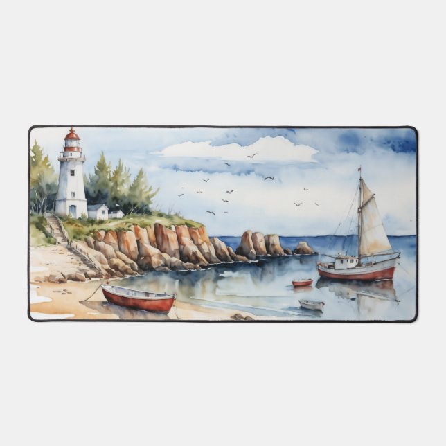 Alfrombrillas De Escritorio Light House Desk Mats (Anverso)