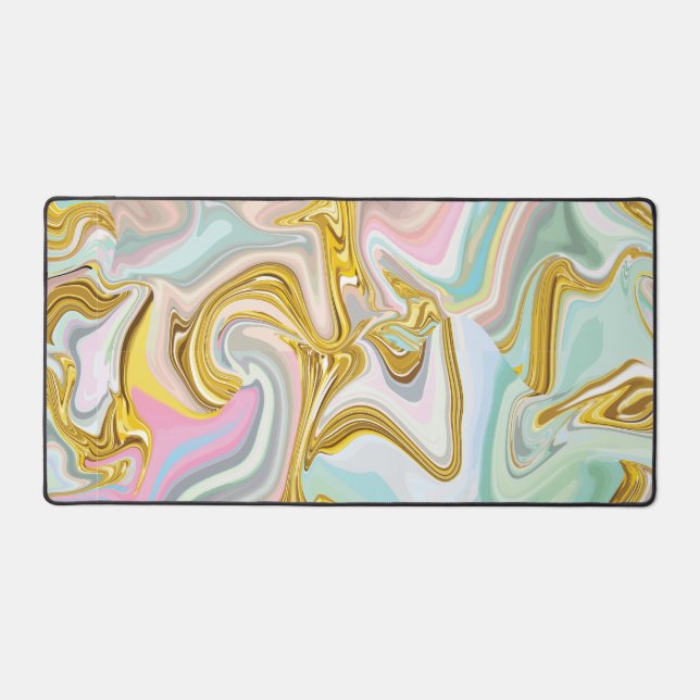 Alfrombrillas De Escritorio Liquid Gold Pastel   (Anverso)