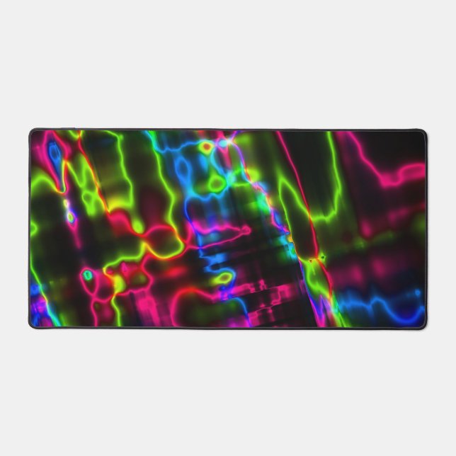 Alfrombrillas De Escritorio Live Wire Neon Desk Mat (Anverso)