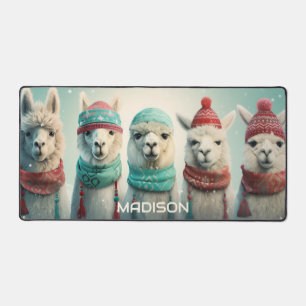 Alfrombrillas De Escritorio Llamas de invierno de nombre personalizado