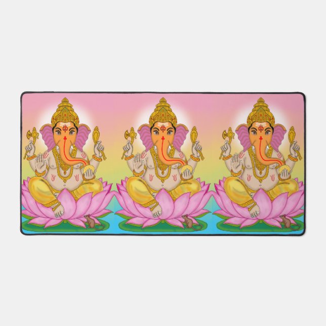Alfrombrillas De Escritorio Lord Ganesha Desk Mat (Anverso)