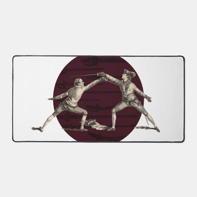 Alfrombrillas De Escritorio Los esgrimidores (Anverso)