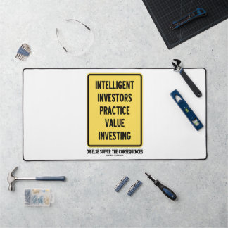 Alfrombrillas De Escritorio Los inversores inteligentes practican la inversión