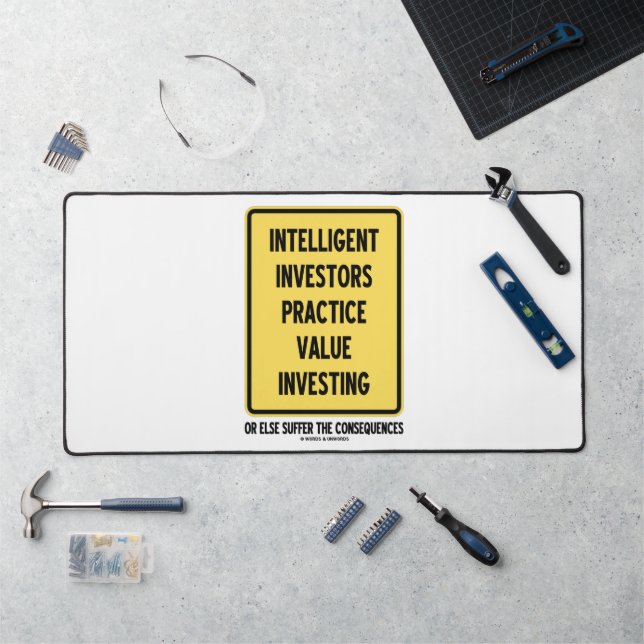 Alfrombrillas De Escritorio Los inversores inteligentes practican la inversión (Puesto de trabajo)