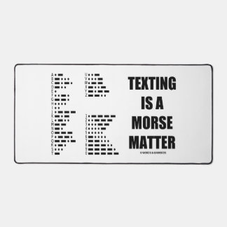 Alfrombrillas De Escritorio Los Textos Son Una Materia Morse Código Humor De I