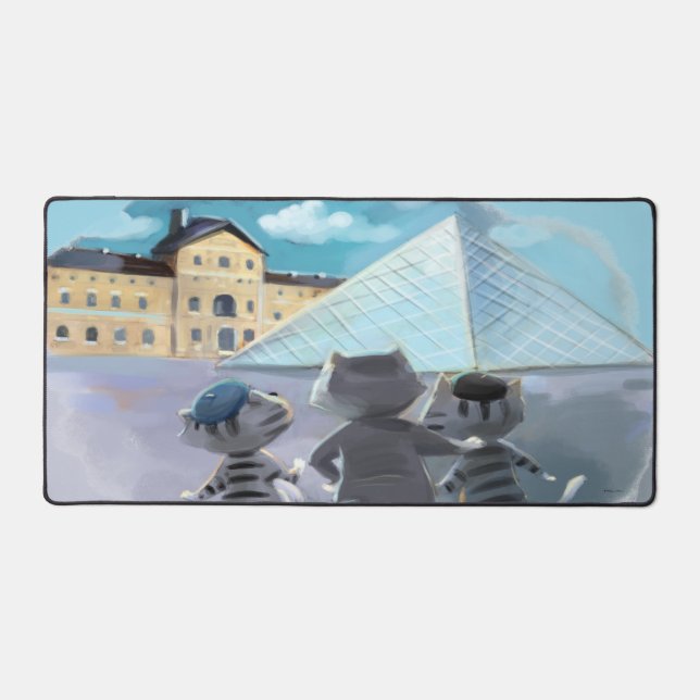 Alfrombrillas De Escritorio Louvre Desk Mat (Anverso)