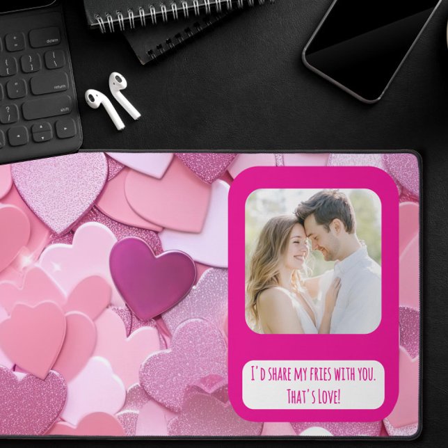Alfrombrillas De Escritorio Love Heart Confetti Comparte Mis Fries (Subido por el creador)