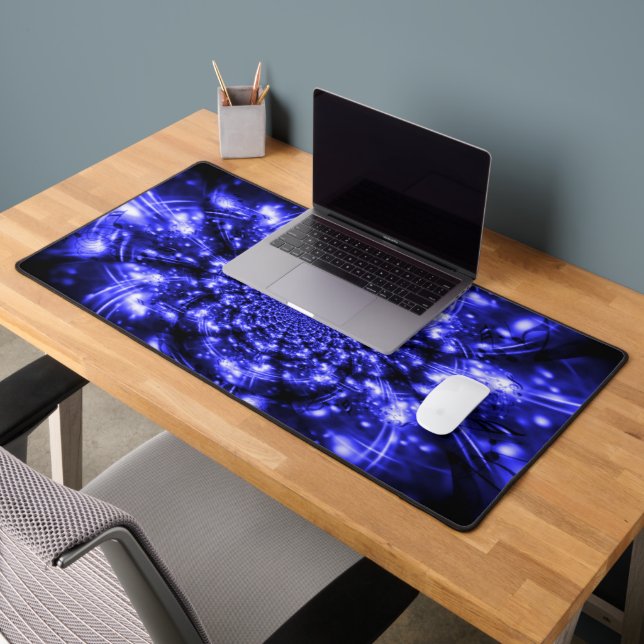 Alfrombrillas De Escritorio Luces Azules Brillantes (Oficina 2)