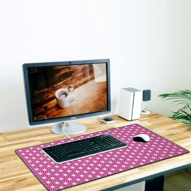 Alfrombrillas De Escritorio Magenta Japanese Pattern Desk Mat (Subido por el creador)
