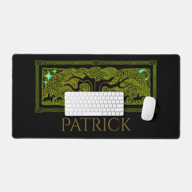 Alfrombrillas De Escritorio Magia celta - El gran árbol personalizado (Teclado y ratón)