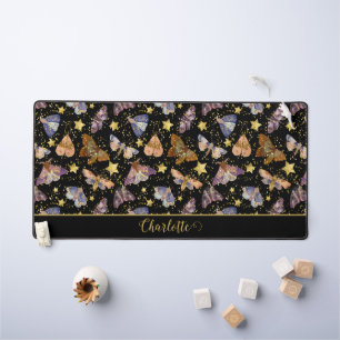 Alfrombrillas De Escritorio Magical Night Moth Faux Gold Purpurina empieza el 